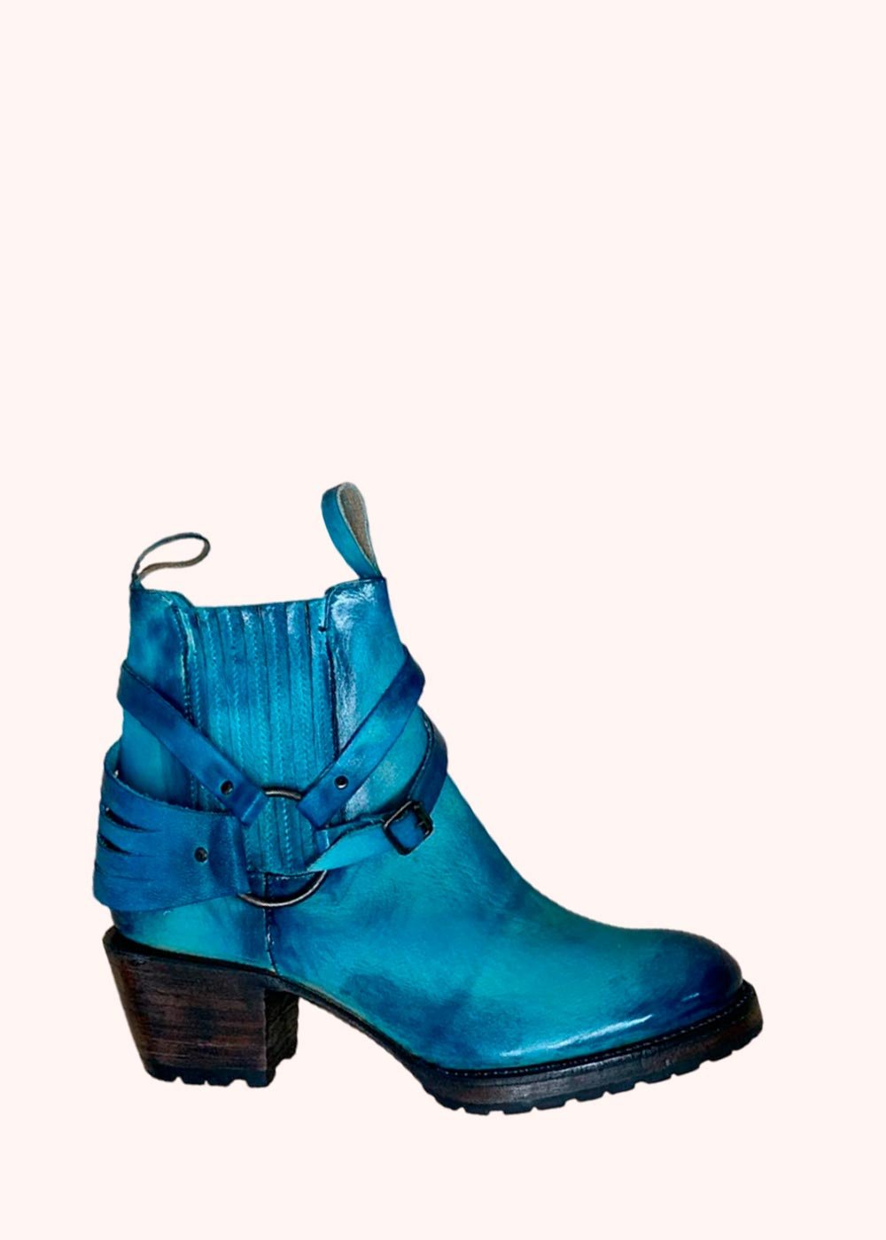 botas pintadas a mano